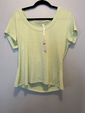 NWT Anthropologie Light Green Blouse